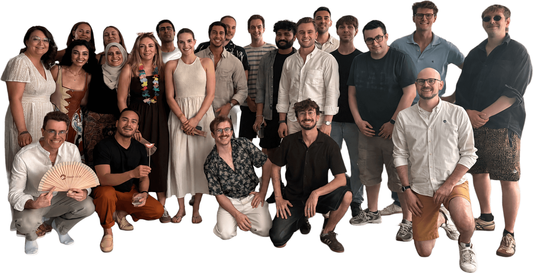 Gruppenfoto des Noah Labs Teams